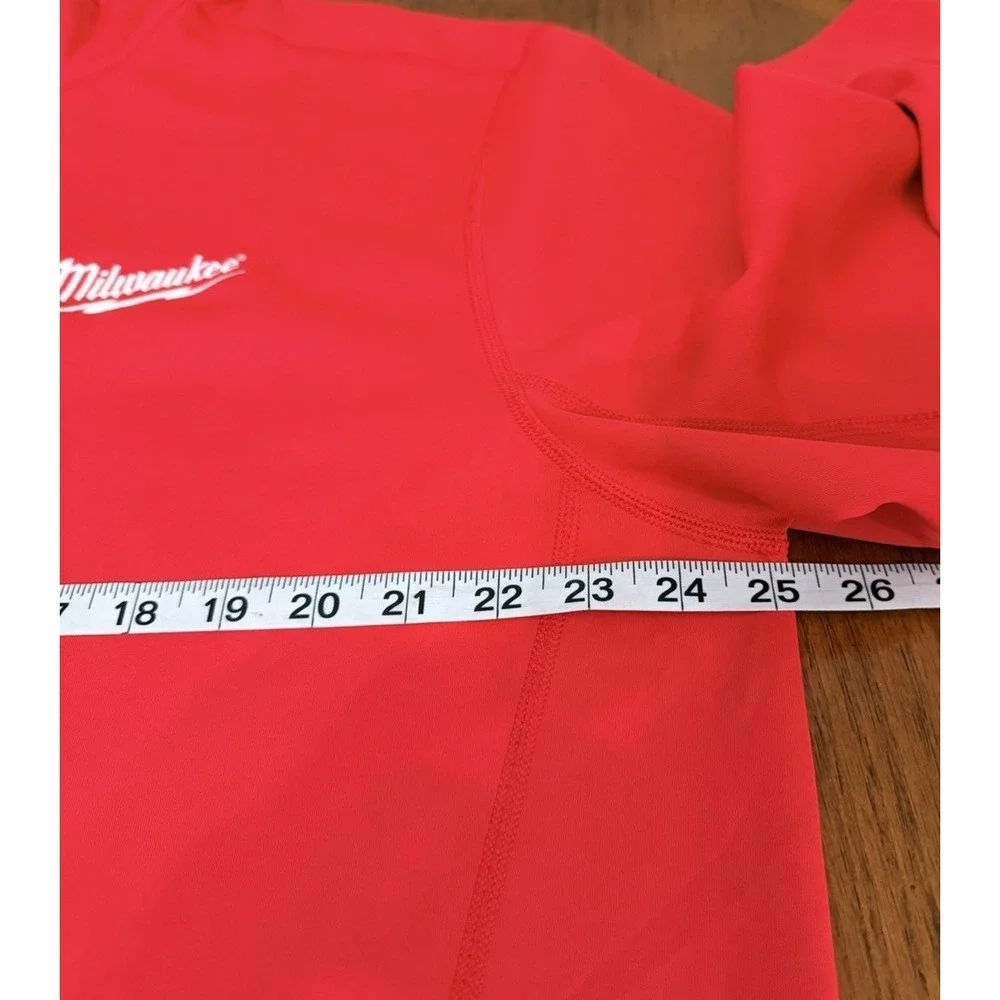 Cutter & Buck Milwaukee Tool 1/4 Zip Pullover Men's XL Red Performance Stretch